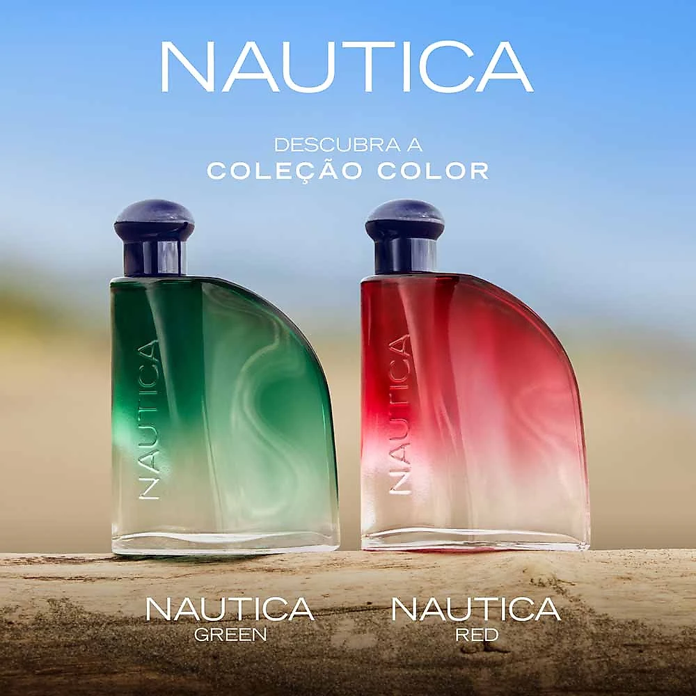 Perfume Colors Green Nautica Masculino Eau de Toilette 100ml