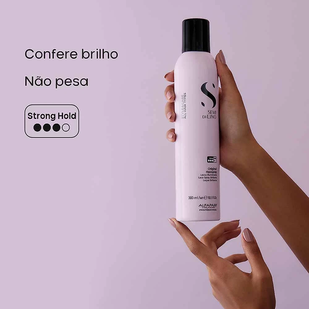 Alfaparf milano semi di lino style&care original laca em spray 500ml
