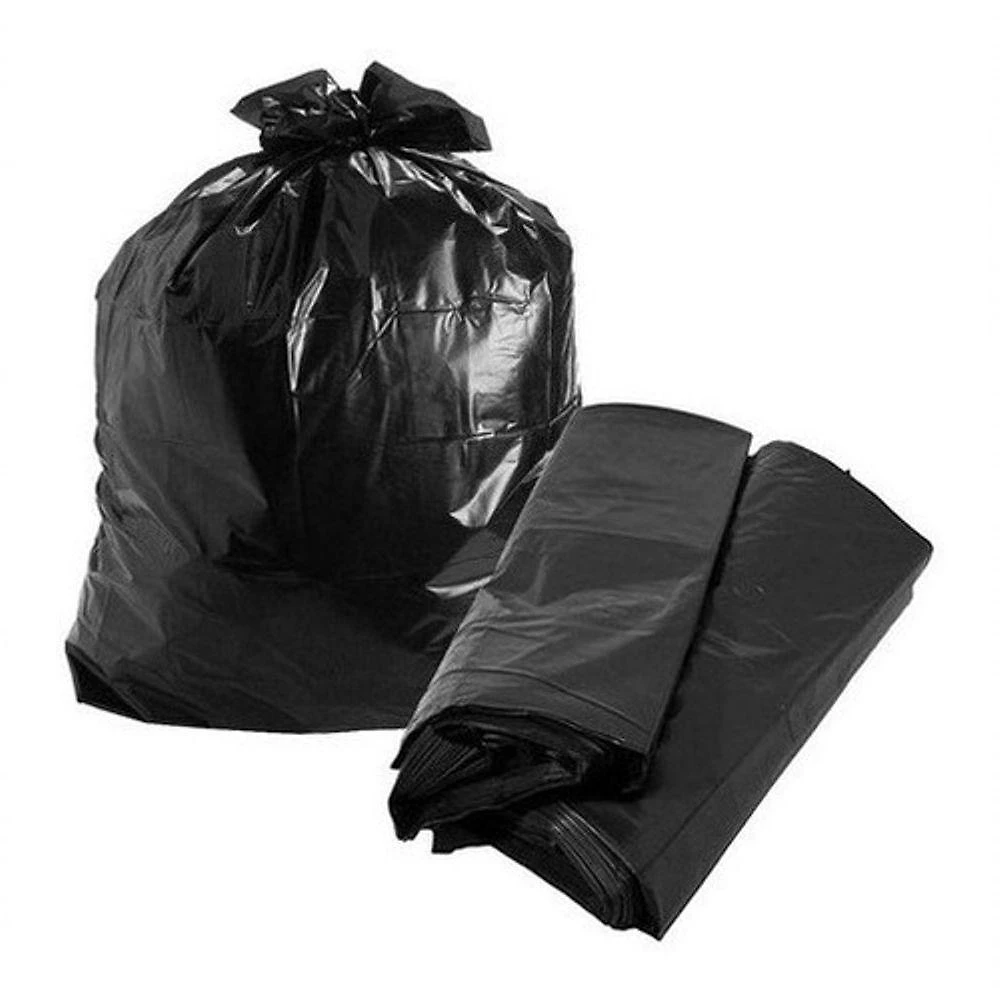 Saco para Lixo 200 Litros 90X110CM 0,12MIC Reforçado para Descarte de Resíduos Preto Premium