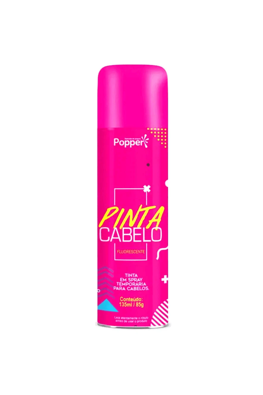 Tinta para Cabelo Fluorescente - Vermelha