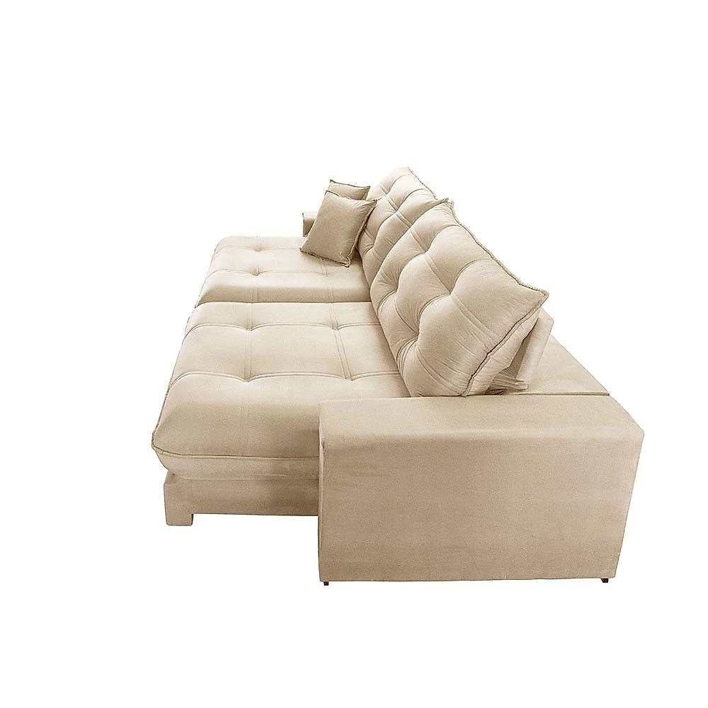 Sofá Duque Dois Módulos De 90cm B25cm Meu Sofá Online A294 Linho Creme