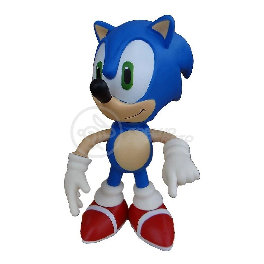 Boneco Action Figure Sonic Articulado 23cm