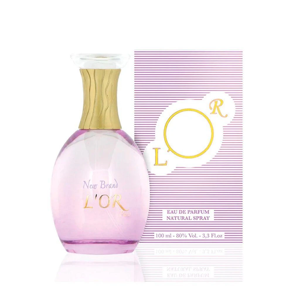 Perfume New Brand L'or For Woman Eau De Parfum Feminino 100ml