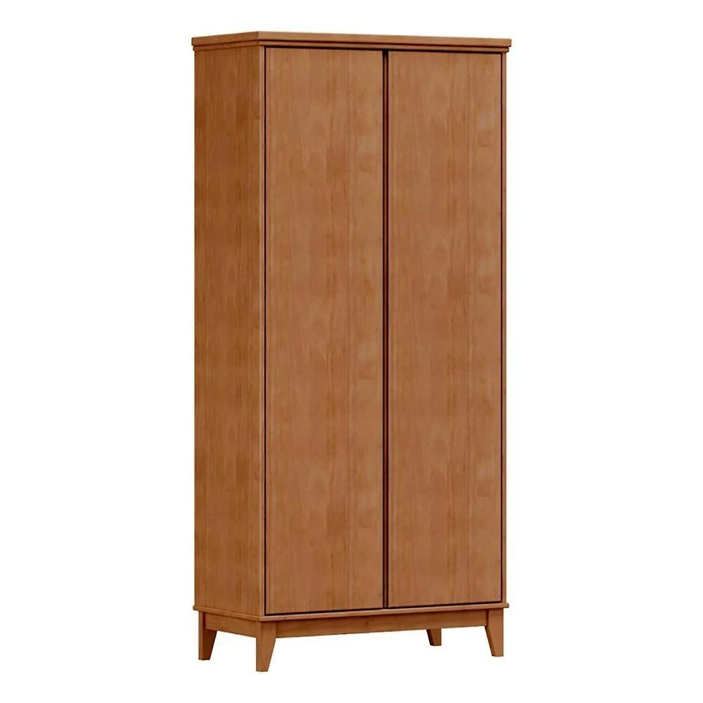 Miniatura Armario Organizador 2 Portas Mdf 179x83 Cm 2812 Freijo Milani Store