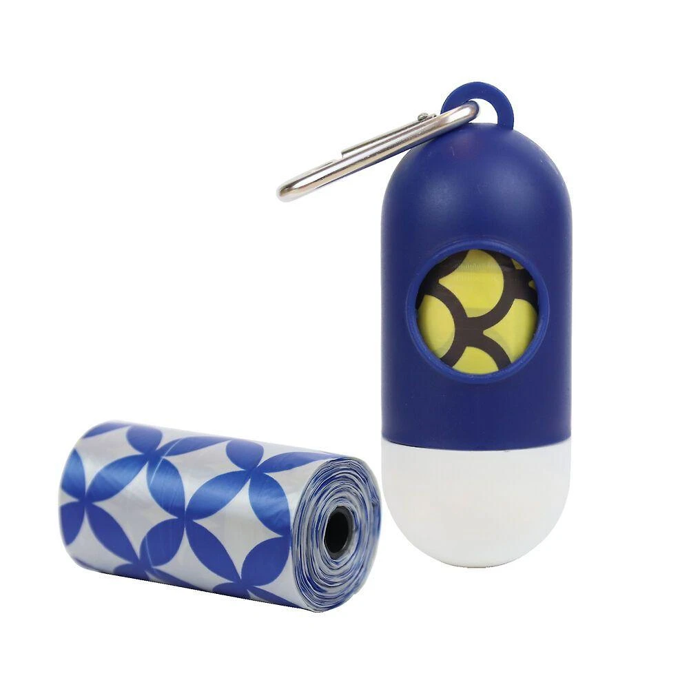 Dispenser e Refil Cata Caca para Pets Germanhart Eco Círculos Tpc para Cães e Gatos com 1 Rolo
