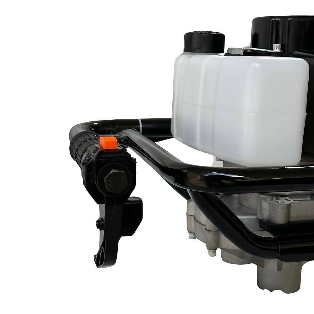 Perfurador de Solo VPS52 com Motor 52cc 2HP Laranja VANT com Brocas 80x20cm 80x25cm 80x30cm e Óleo
