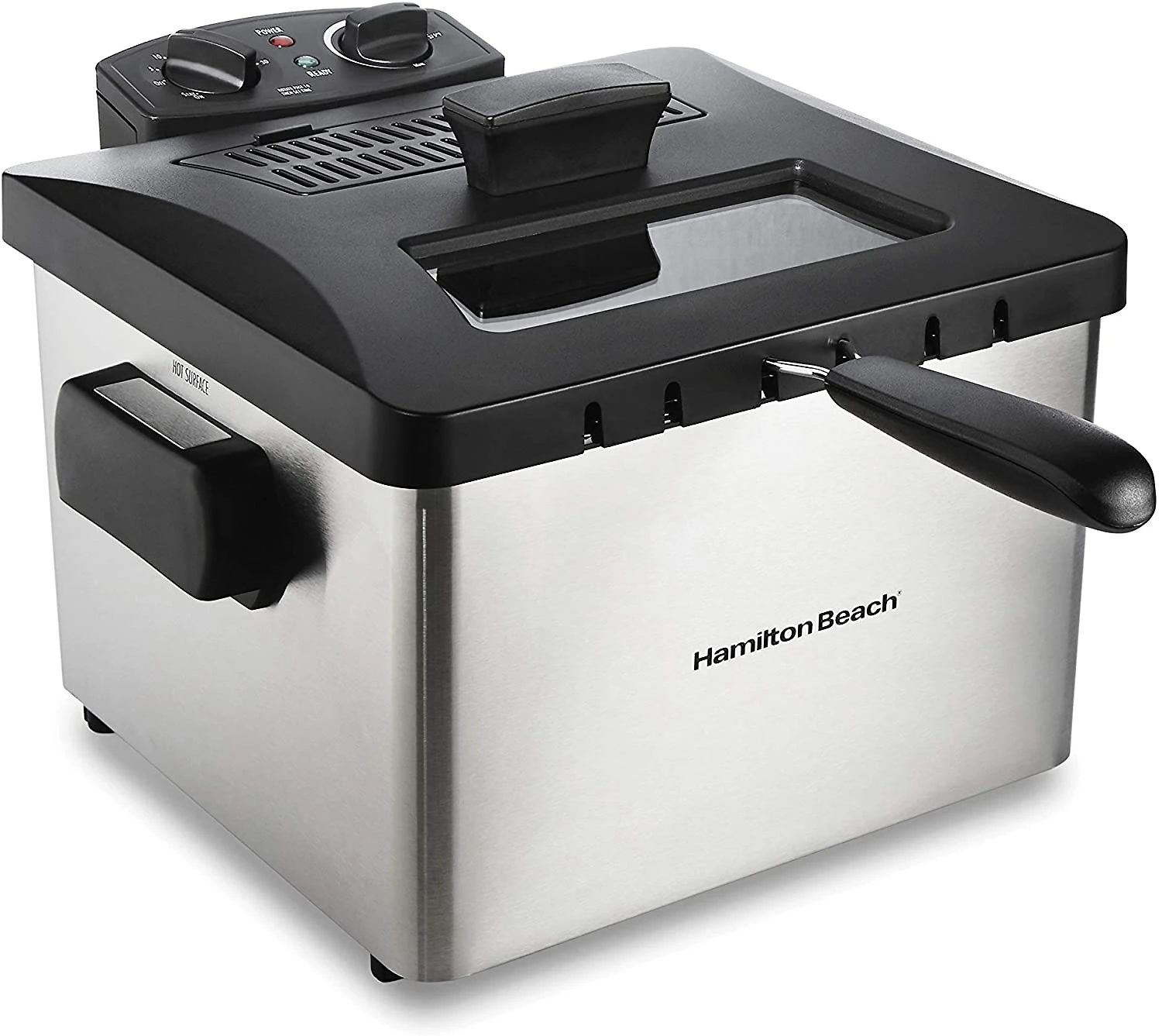 Hamilton Beach Fritadeira Elétrica 45L Profissional Aço I