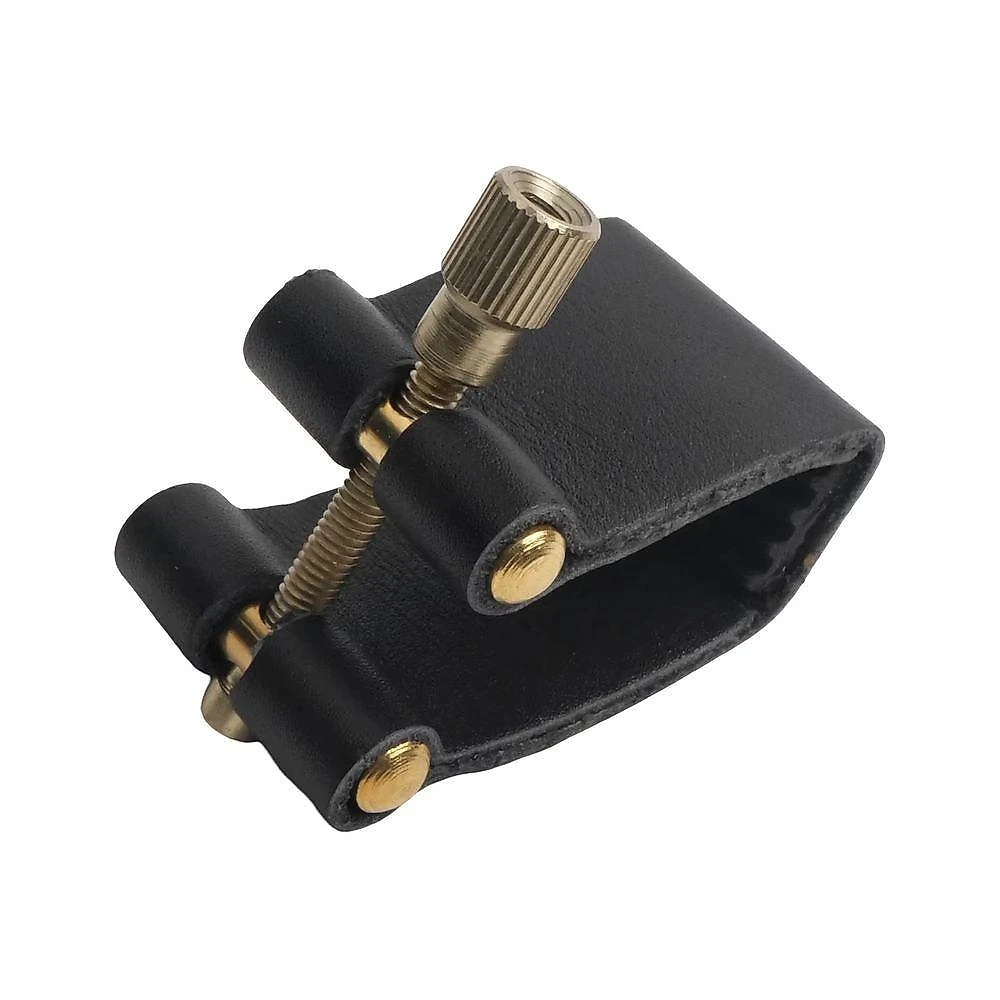 Abraçadeira para Instrumento Musical Tamanho Sax Alto com Cobre Boquilha em Couro Resistente