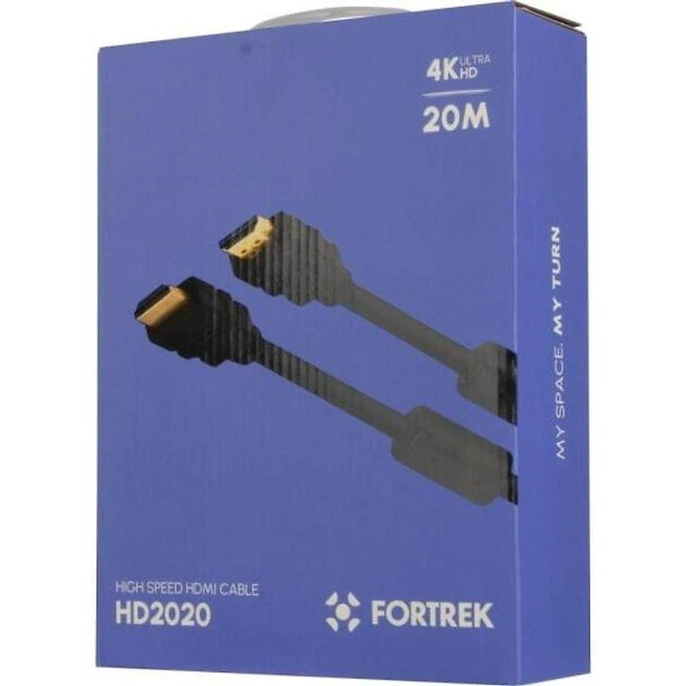 Cabo Hdmi Com Filtro 2.0 4k 20 Metros Hd2020 Fortrek