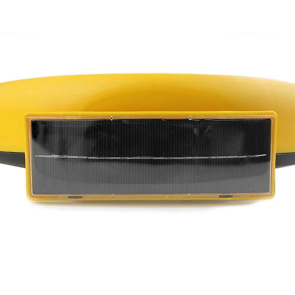 Sinalizador Solar Viário LED SU-CONE6 5 Modos Fotocélula Amarelo Leva Pra Casa