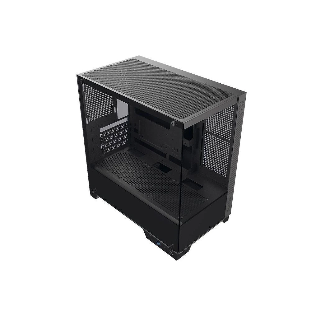 Gabinete Gamer Twr Black Vulcan Mid Tower Mini ITX Vidro Temperado com Painel Lateral Transparente