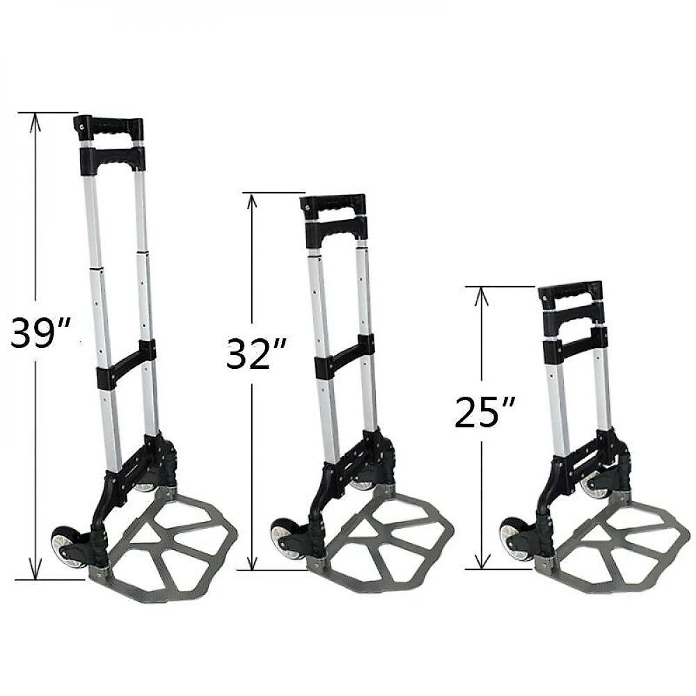Carrinho Transporte de Carga Multiuso Dobrável 75/80Kg