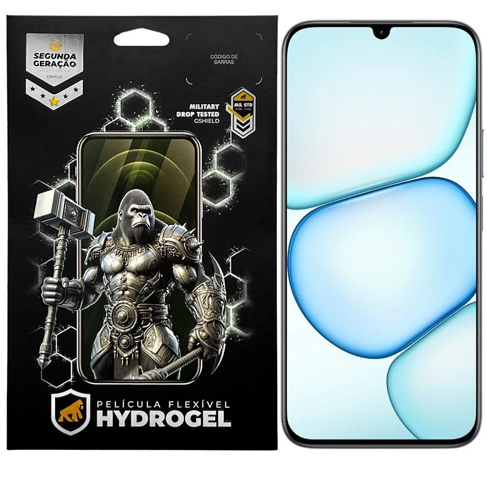 Película para Realme C100 5G - Hydrogel Gamer Fosca - Gshield