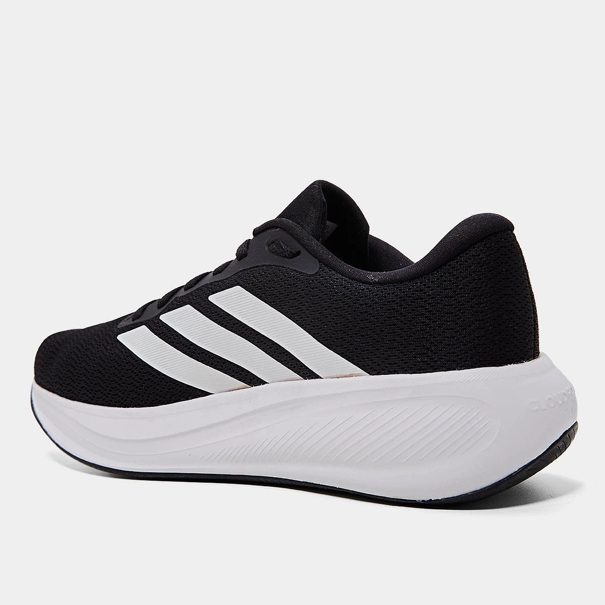 Miniatura Tênis Adidas Response Runner 2 Preto+Branco - 34