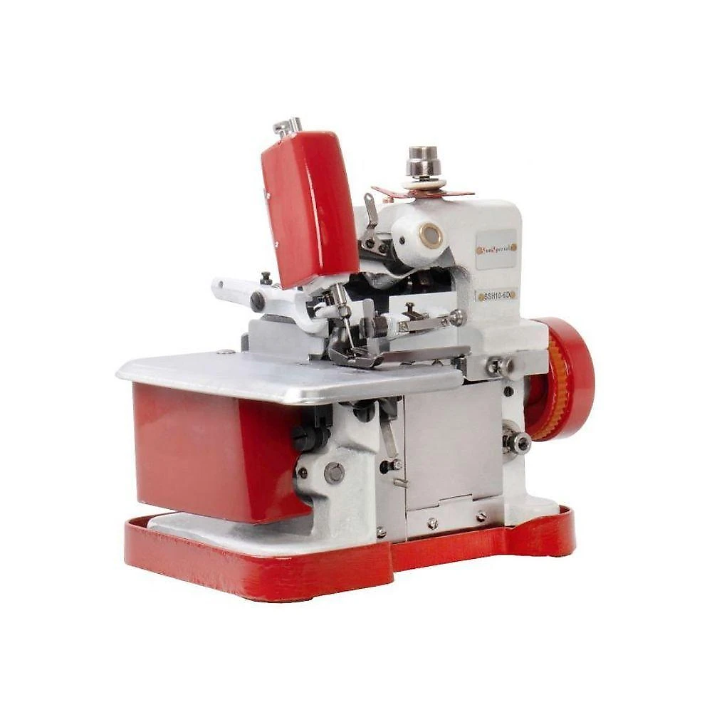 Overloque Gn1 Semi Industrial Vermelha Com Mesa 110v