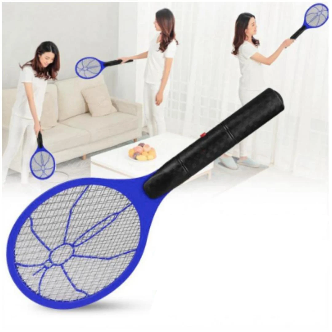 Raquete Mata Mosquito Elétrica: Bivolt, Recarregável Alta