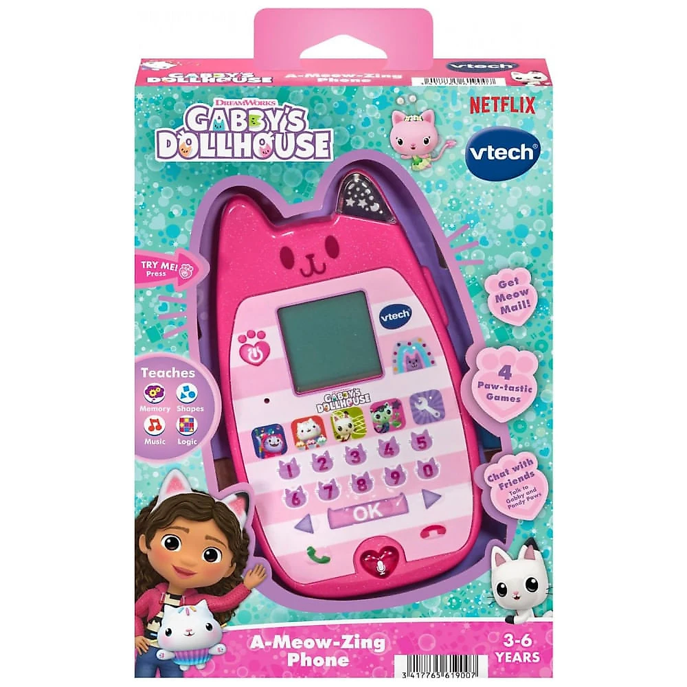 Telefone VTech Gabbys Dollhouse AMeowZing