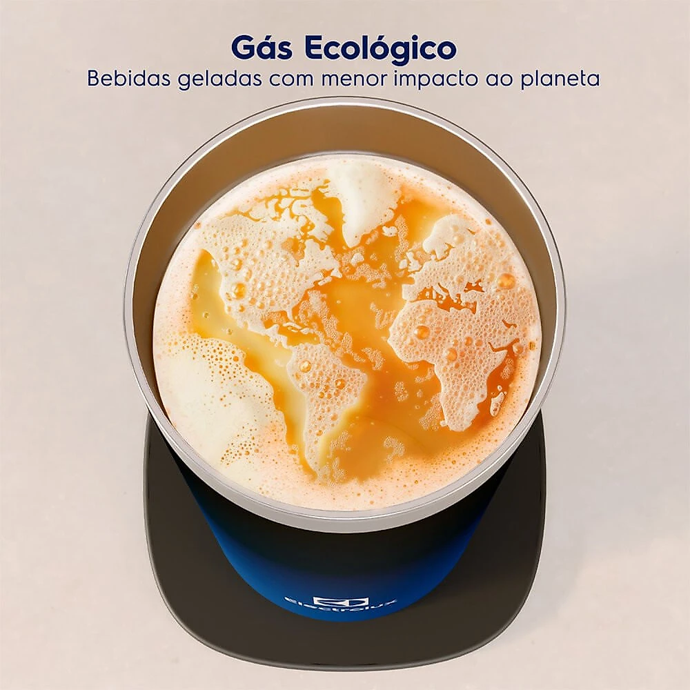 Cervejeira Electrolux Frost Free 100L Torre de Chopp Porta de Vidro EB10C Preto - 110V