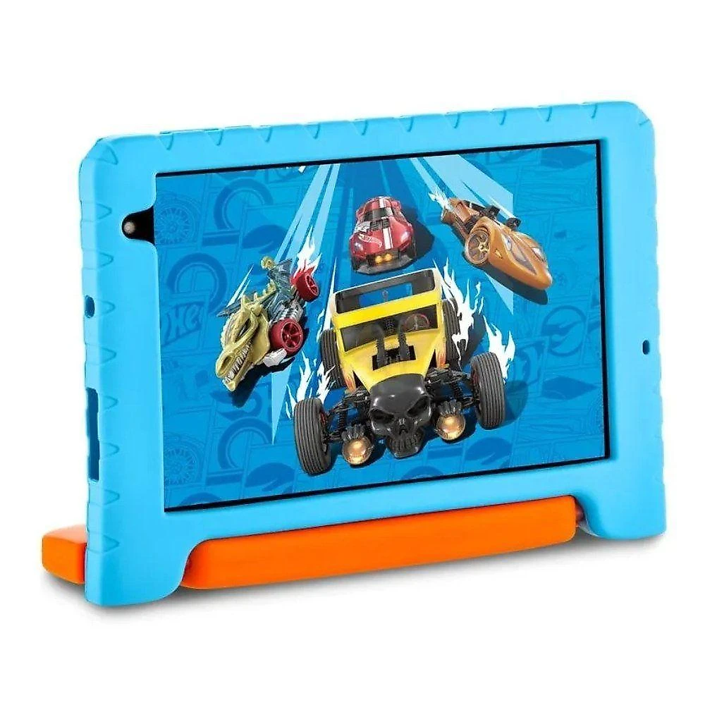 Tablet Hot Wheels M8 NB435 8" 64GB Wi-Fi 4GB RAM Android Azul Multilaser
