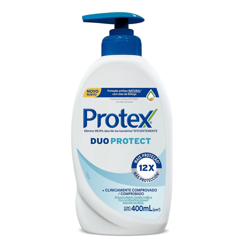 Sabonete Líquido Protex Duo Protect 400ml