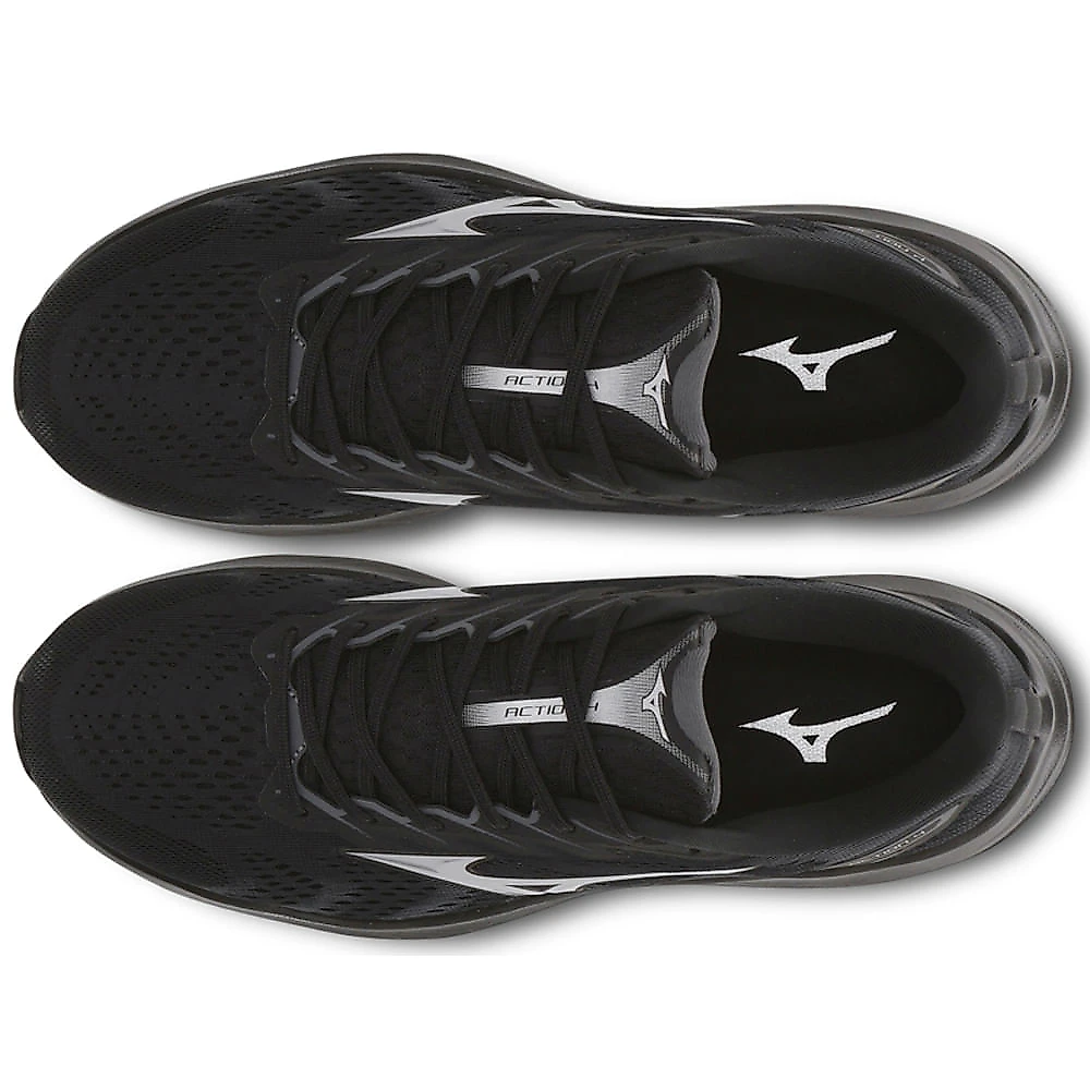 Miniatura Tênis de Corrida Masculino Mizuno Action 4 Preto - 38