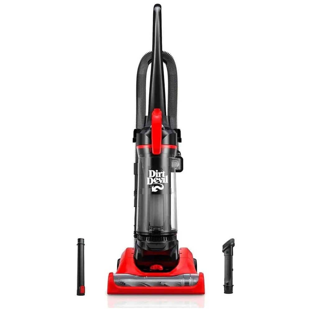 Aspirador de Pó com Fio sem Saco Ideal para Carpetes e Pisos Duros, 4 Níveis de Altura, 110V 600W, Dirt Devil U...