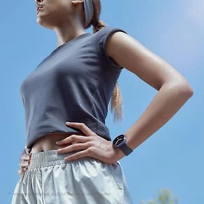 Smartwatch Samsung Galaxy Watch8 44mm LTE Tela Cristal Safira GPS Grafite