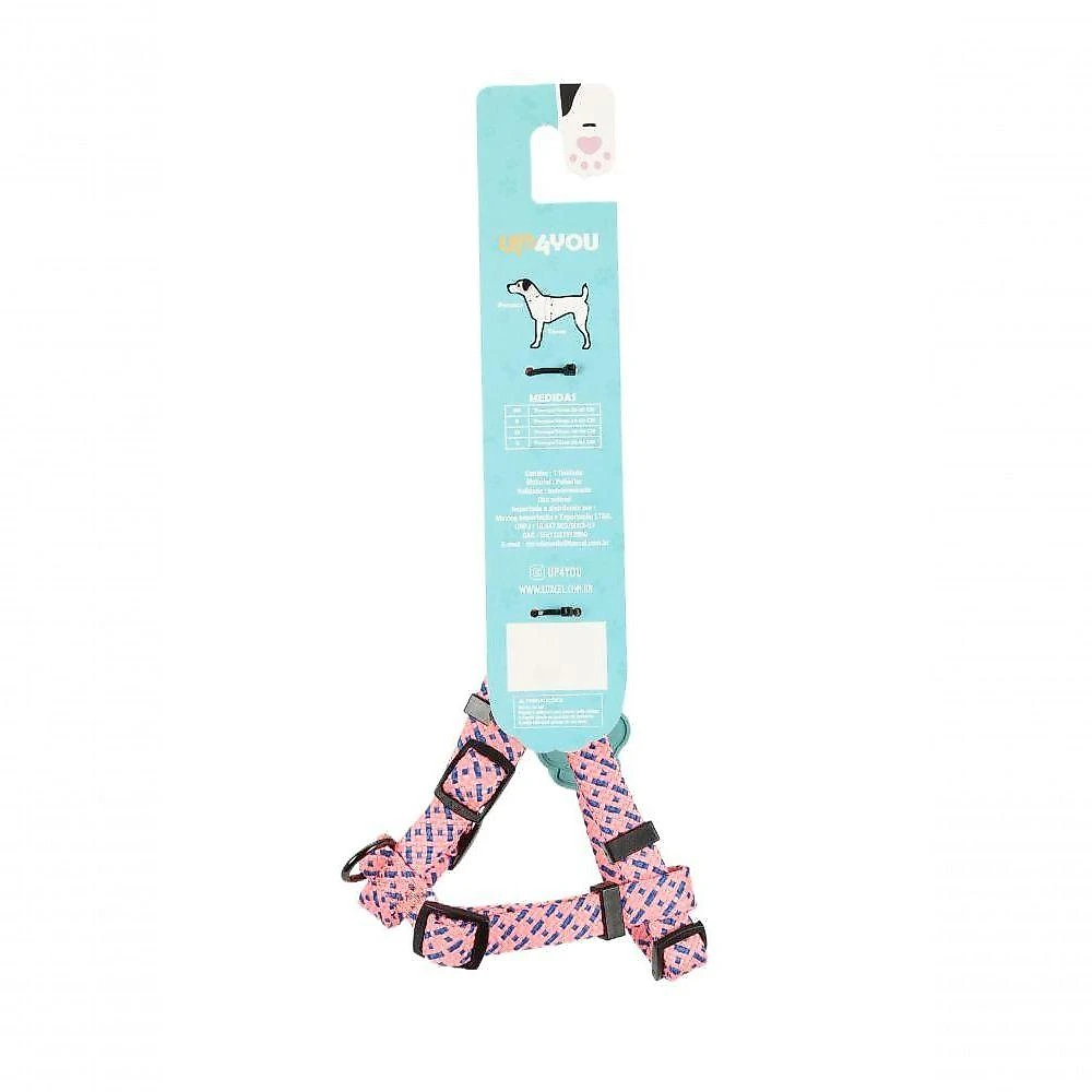 Peitoral Para Pet Pink - G Pink