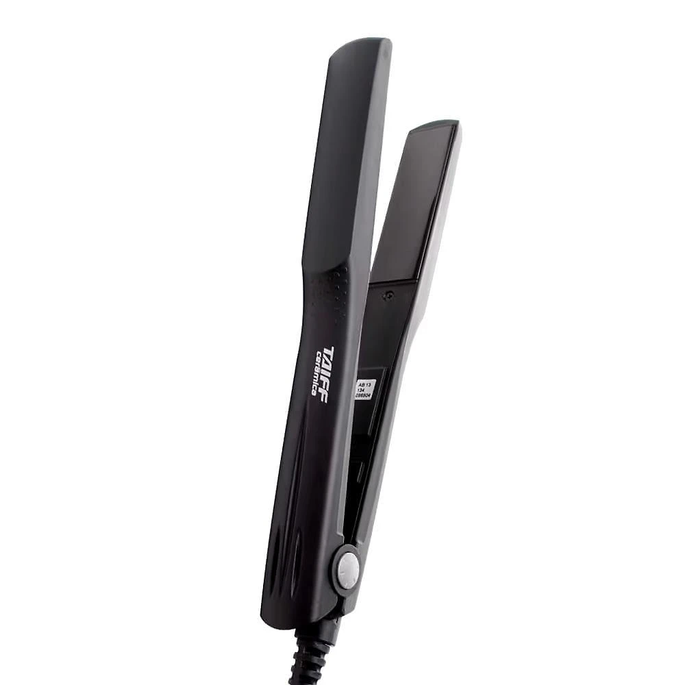 Secador de cabelos taiff style motor ac profissional 2000w - cobre + prancha clássica cerâmica 180°c - preta
