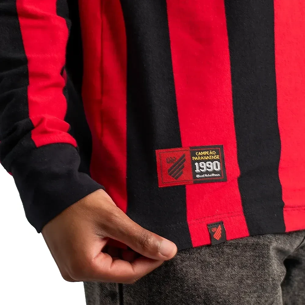 Camisa Masculina Retrô 1990 Manga Longa TAM 2G