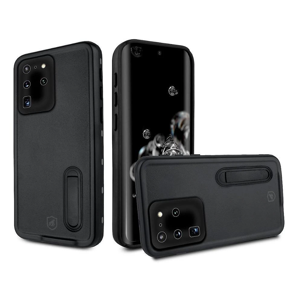 Capa para Celular Gshield Nautical à Prova D'água Samsung Galaxy S20 Ultra 2 ATM 1 Hora Preto 1