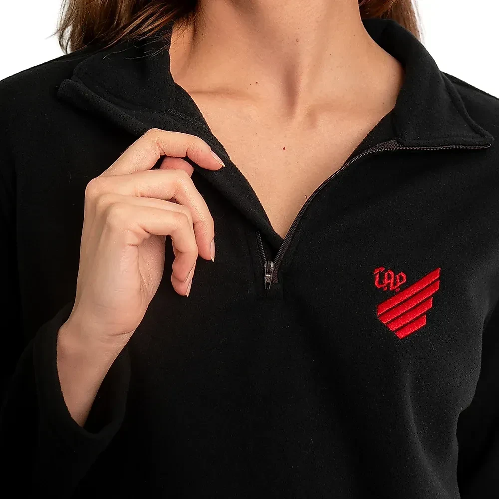 Blusa Feminina Microsoft Athletico Preta TAM GG