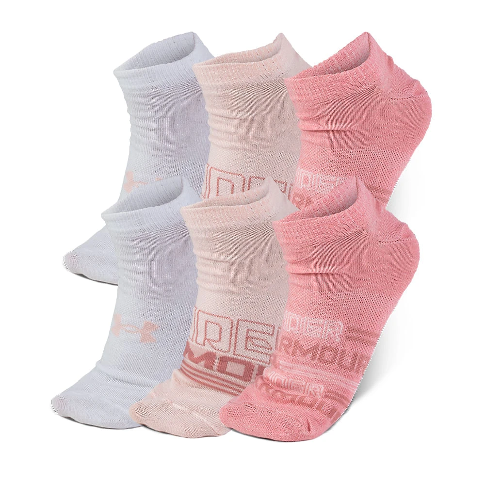 Meia de Treino Unissex Under Armour Essentials NS - Pacote com 6 pares