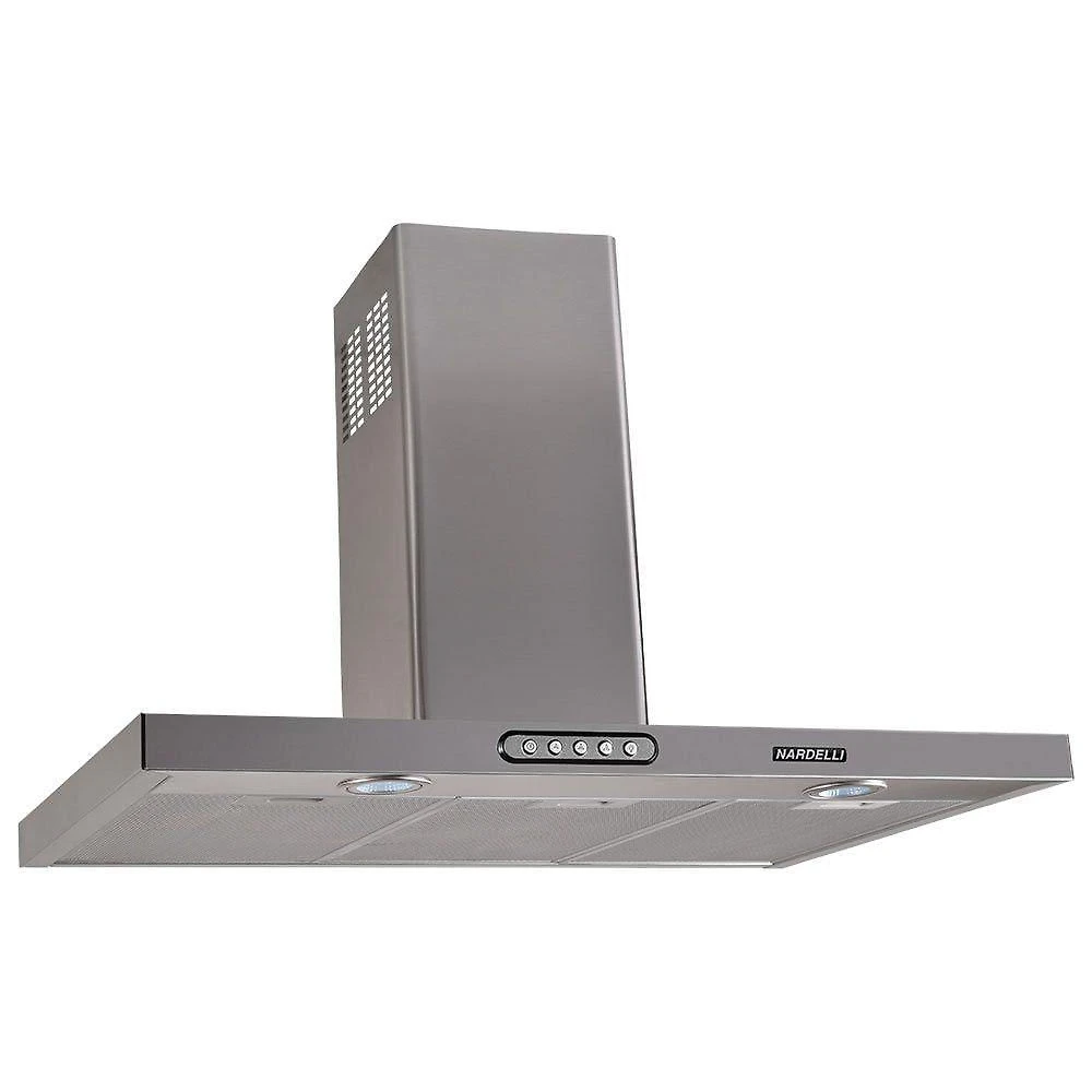 Coifa De Parede 75cm Retangular Duto Slim Inox 220v