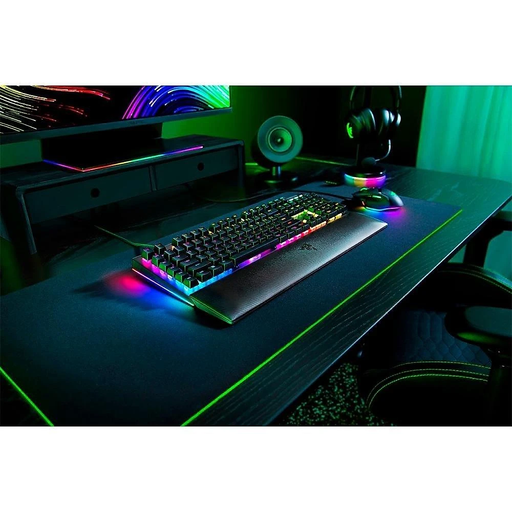 Teclado Gamer Razer Blackwidow V4, Chroma RGB, Switch Green, Layout US - RZ0304690200R3U