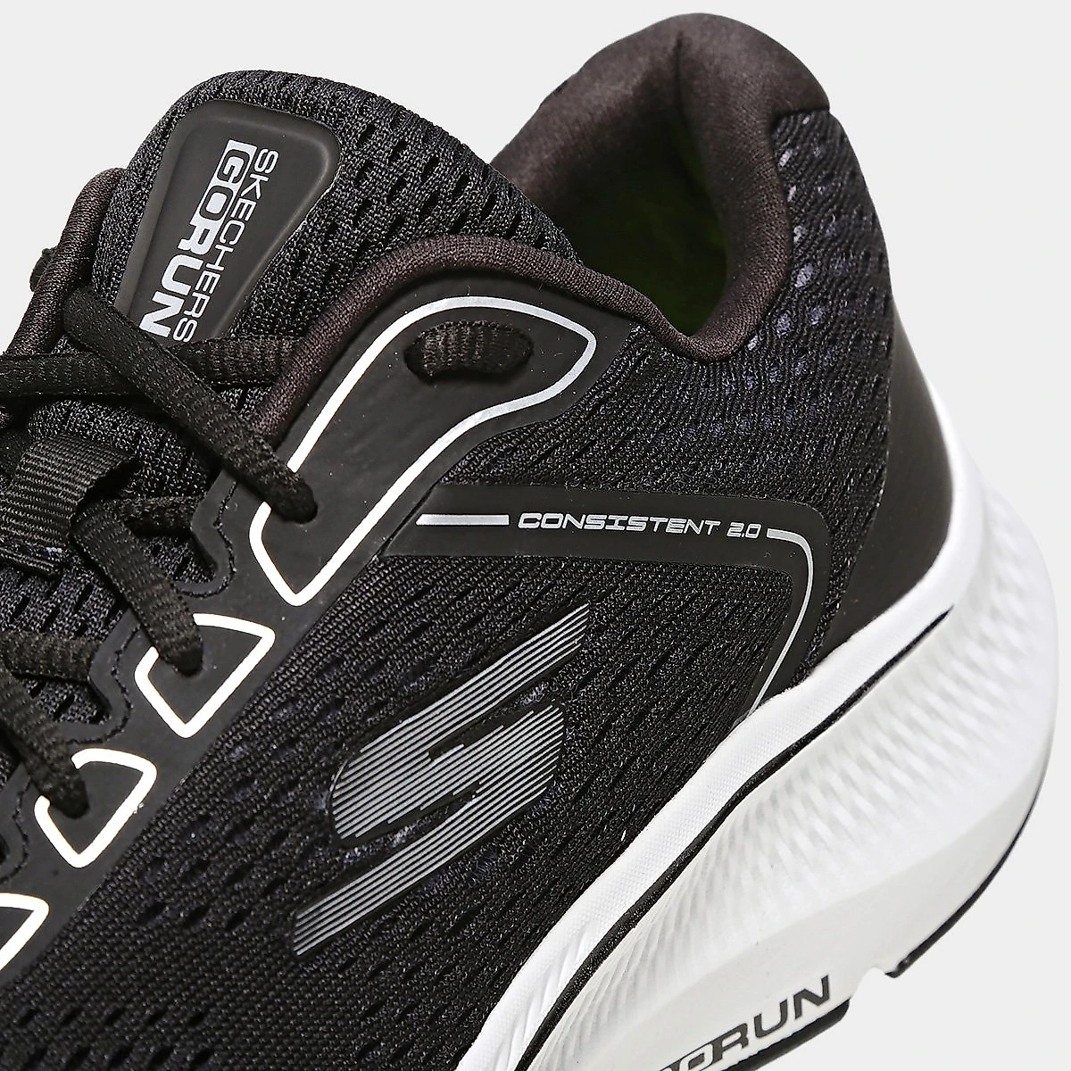Tênis Skechers Go Run Consistent 2 Masculino Preto+Branco - 38