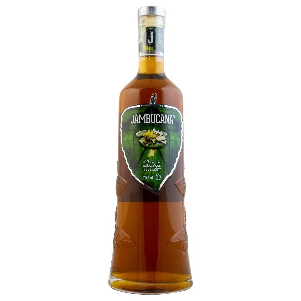 Bebida mista de cachaça com jambu jambucana 750ml