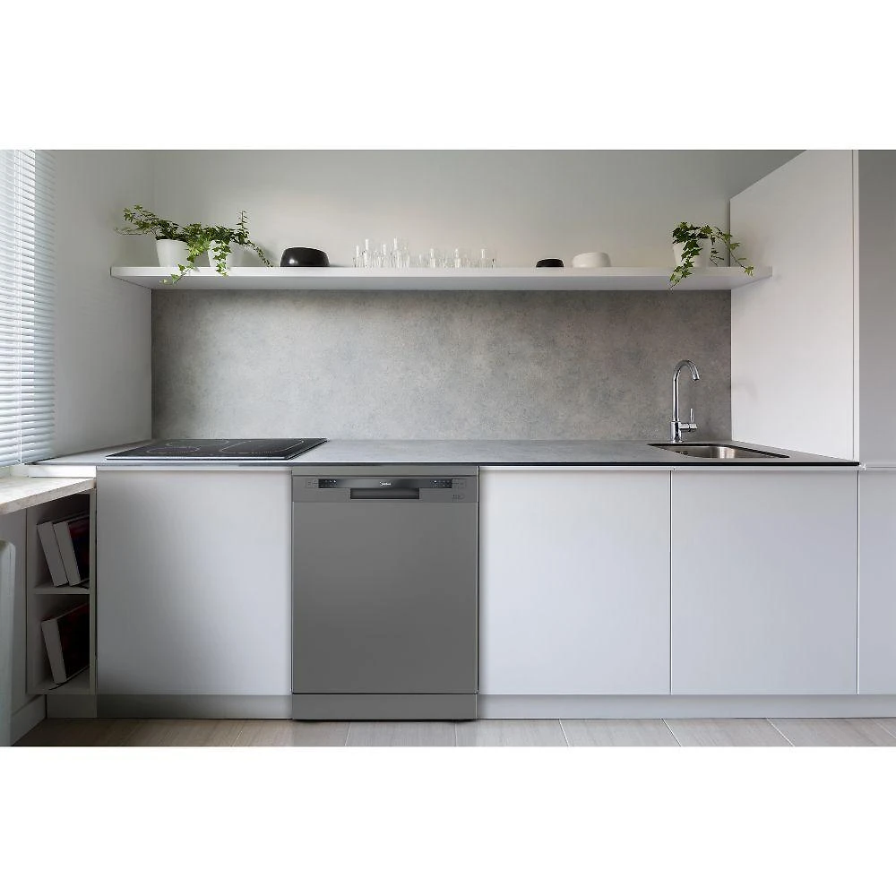 Miniatura Lava-loucas Midea 14 serviços Cinza DWA14S1/DWA14S2