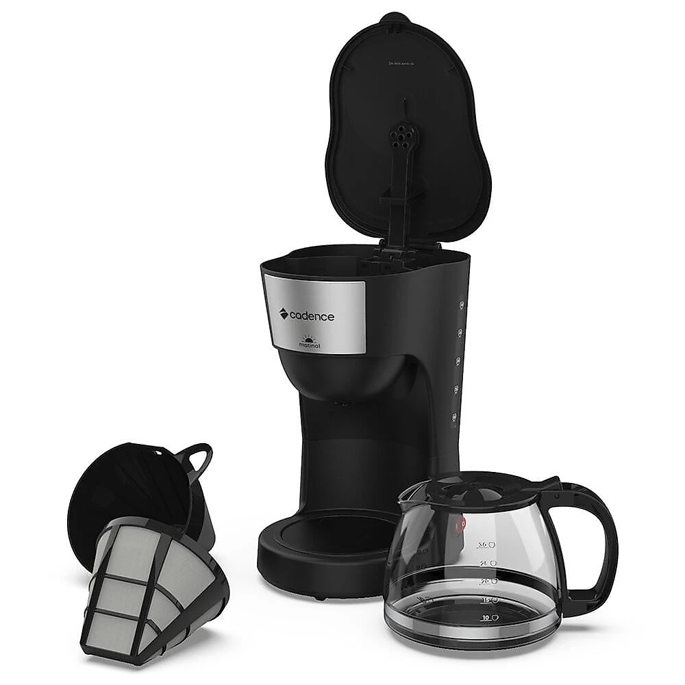 Cafeteira CAF620 Matinal 750W 1,25 Litros Cadence Preto - 110V