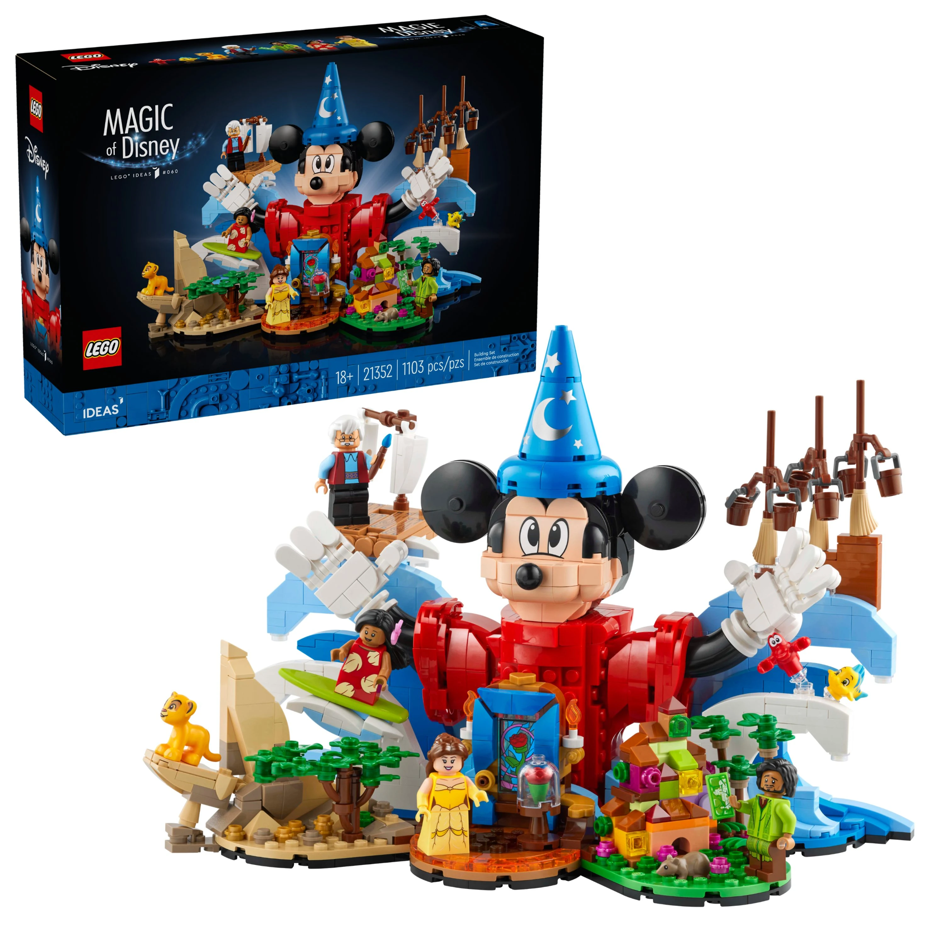 Miniatura LEGO Ideas - Magia da Disney