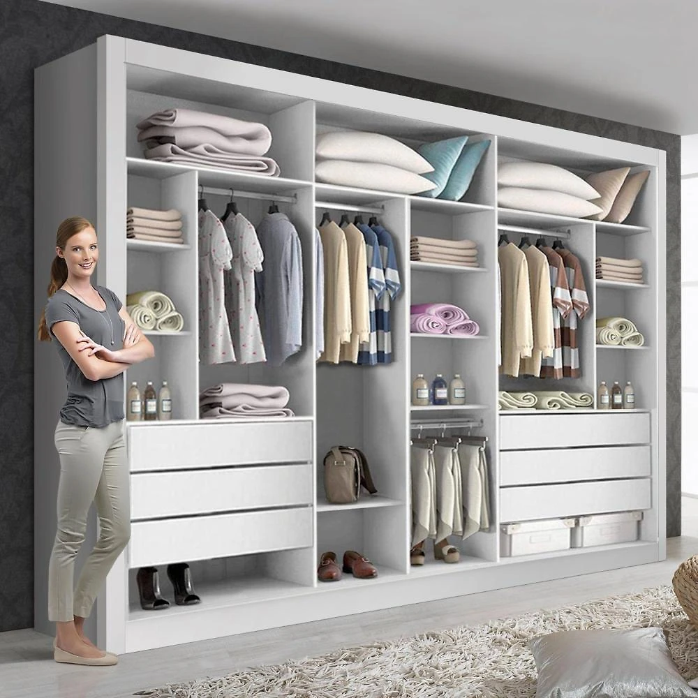 Módulo Closet Casal 6 Gavetas … | Shopping do Inter