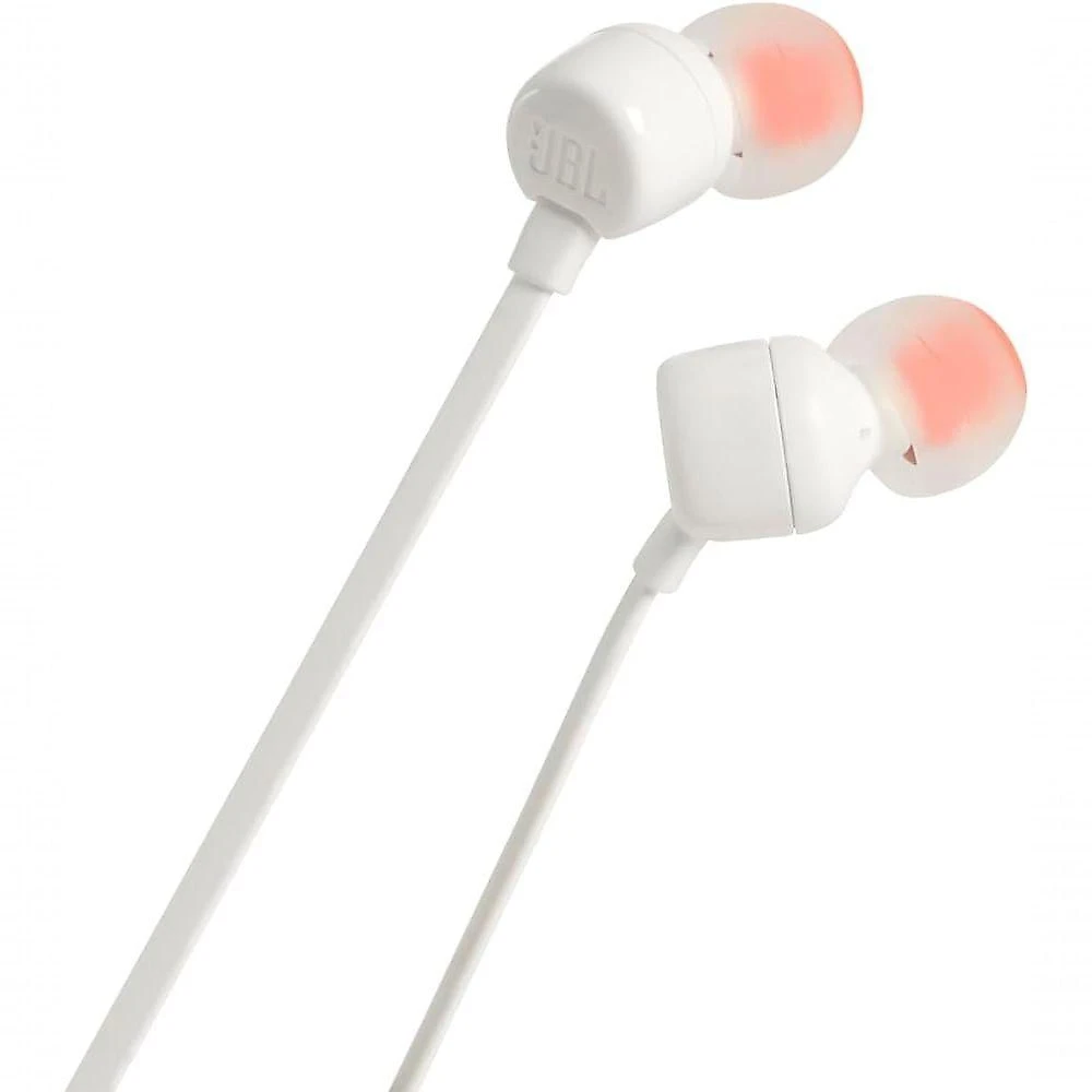 Fone de Ouvido In-ear JBL TUNE 110 com Microfone Tecnologia JBL Pure Bass P2 3,5 mm Branco
