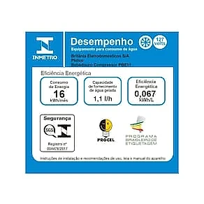 Bebedouro de Água Philco PBE11 – Branco 110V