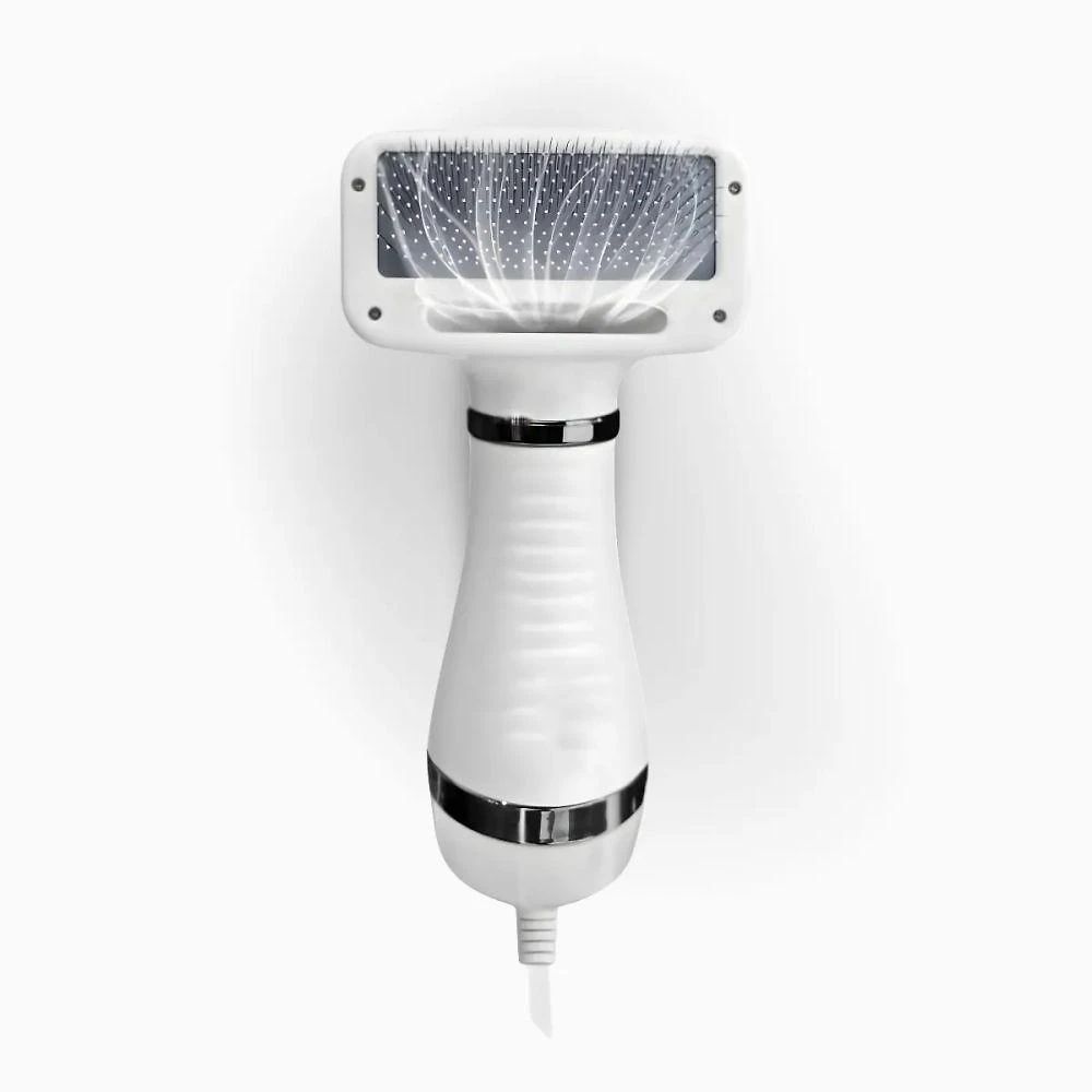 Secador Elétrico com Escova para Pets Utimix 2 em 1 Removedor de Pelos Cães e Gatos 300W 110V