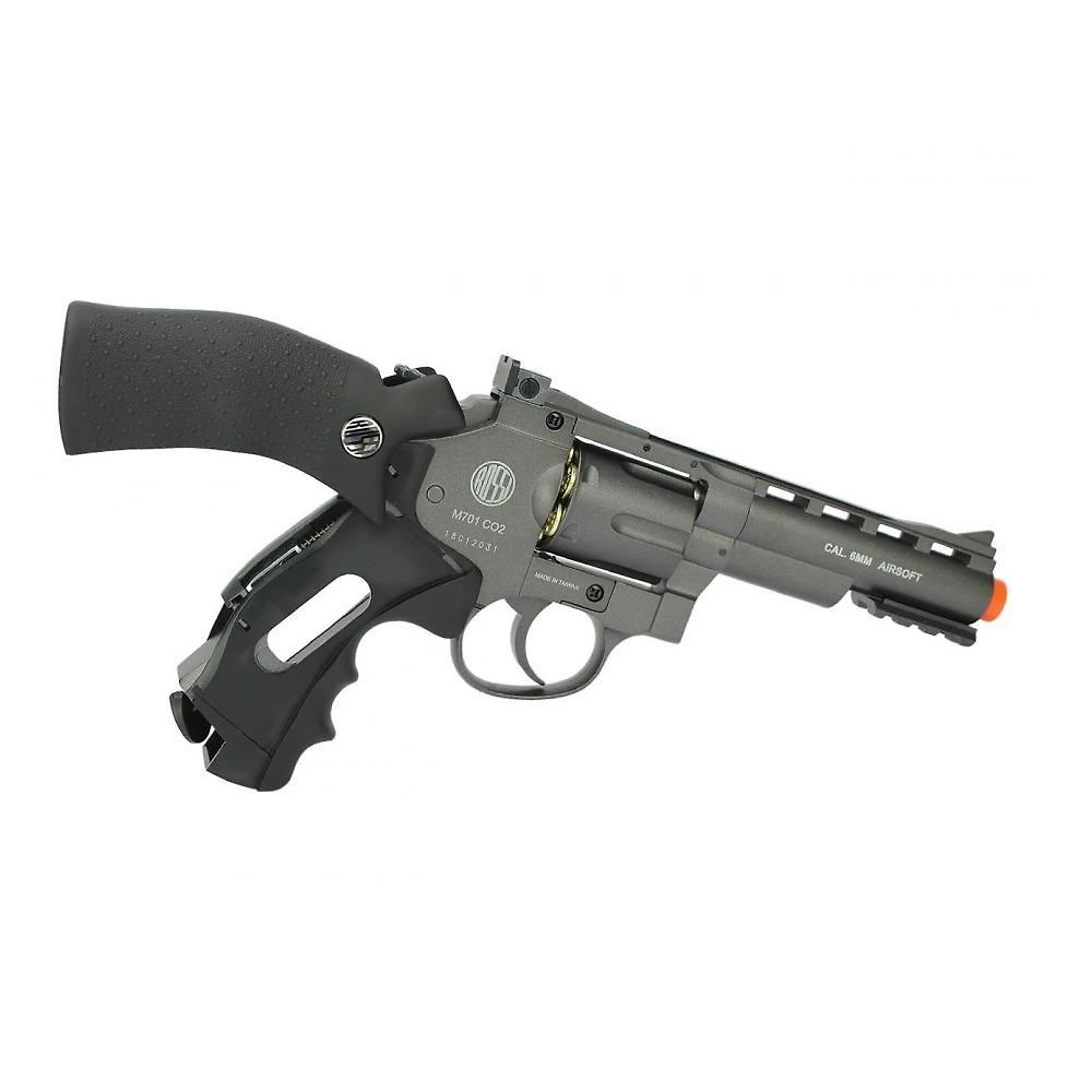 Miniatura Revolver 38 Airsoft Co2 6 Tiros 4 Rossi Full Metal 6.0
