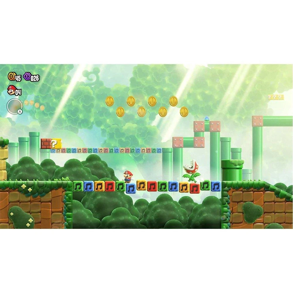 Miniatura Console Nintendo Switch + Super Mario Bros. Wonder + 3 Meses de Assinatura Nintendo Switch Online - NT000054NSW