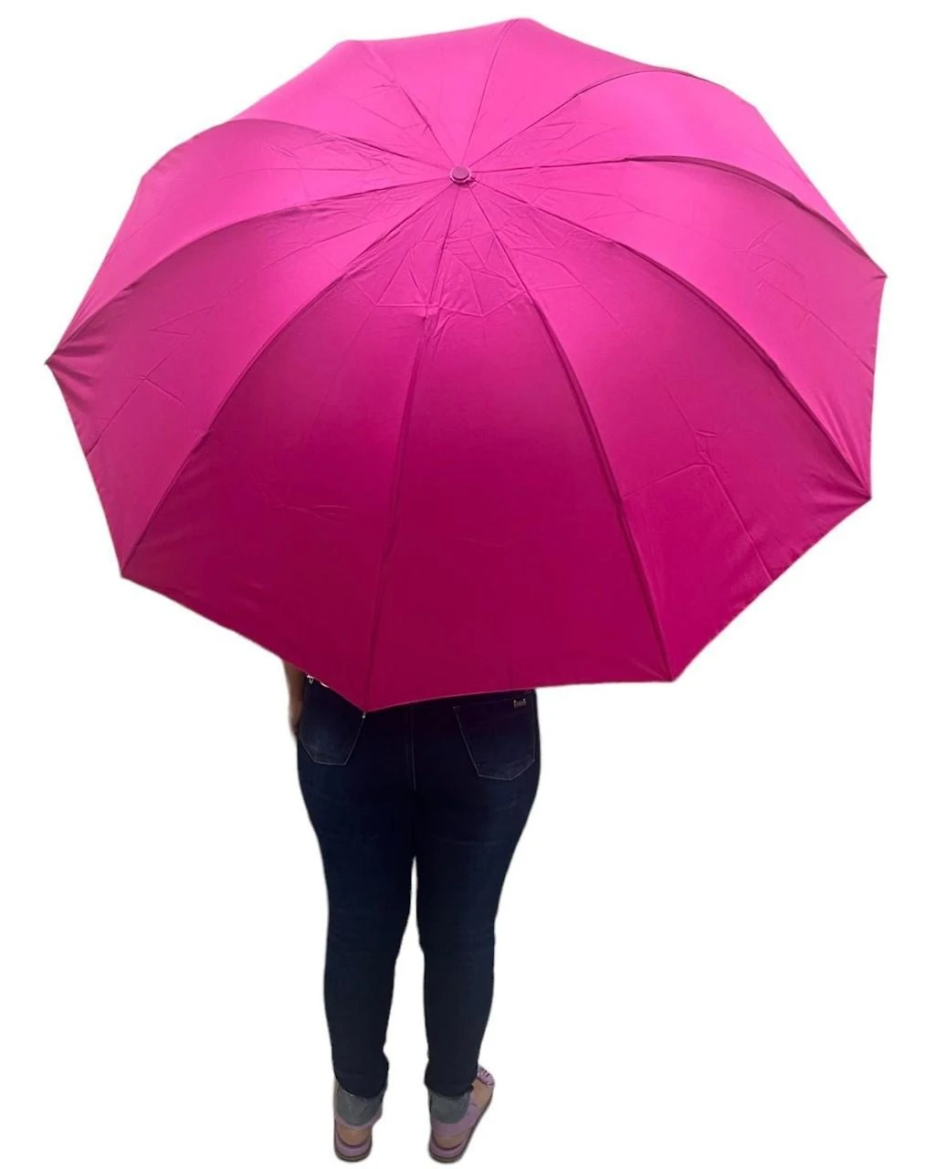 Guardachuva Reforçado Masculino Contra Vento Cabe Na Bolsa V