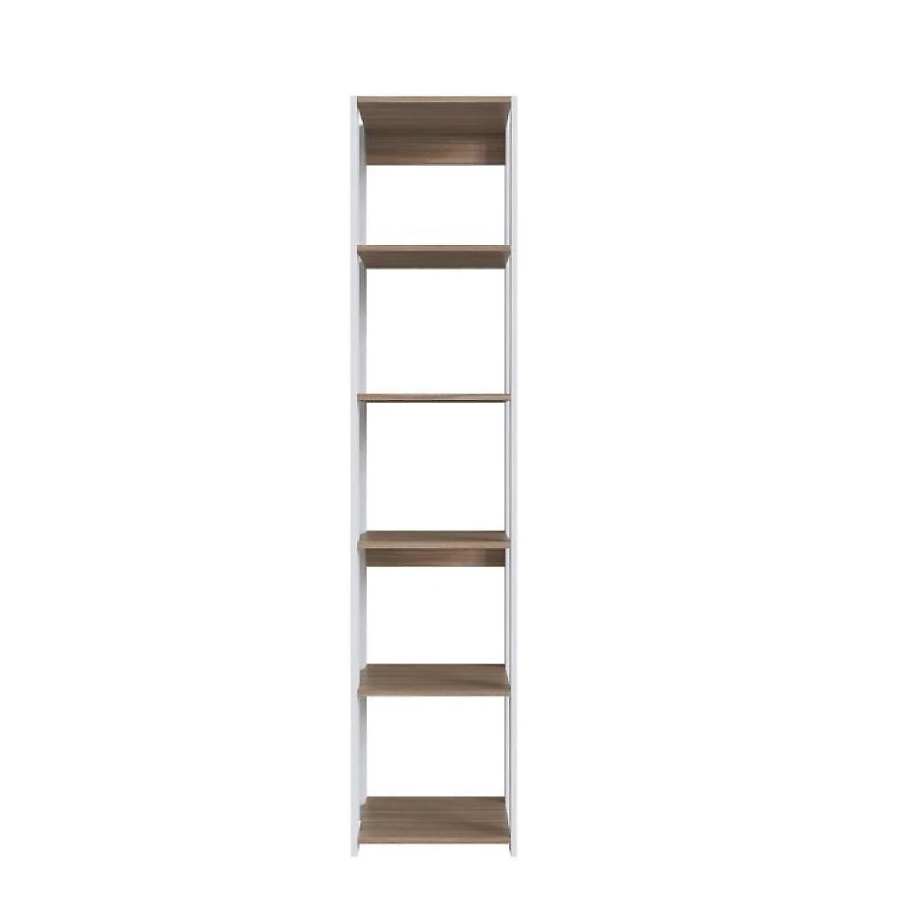 Guarda Roupa Closet 2 Peças com 1 Cabideiros 2 Gavetas e 6 Nichos Easy Prodecor Branco/Montana