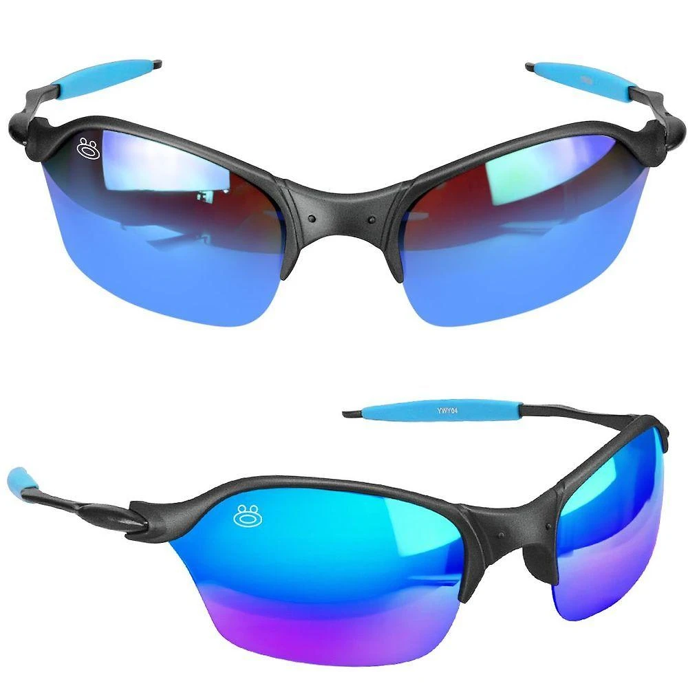 Oculos Sol Proteção Uv Masculino Metal Lupa Praia + Case Aste Metal Qualidade Premium