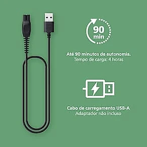 Aparador de Pelos Philips Multigroom MG3941/15 10 em 1 Bivolt